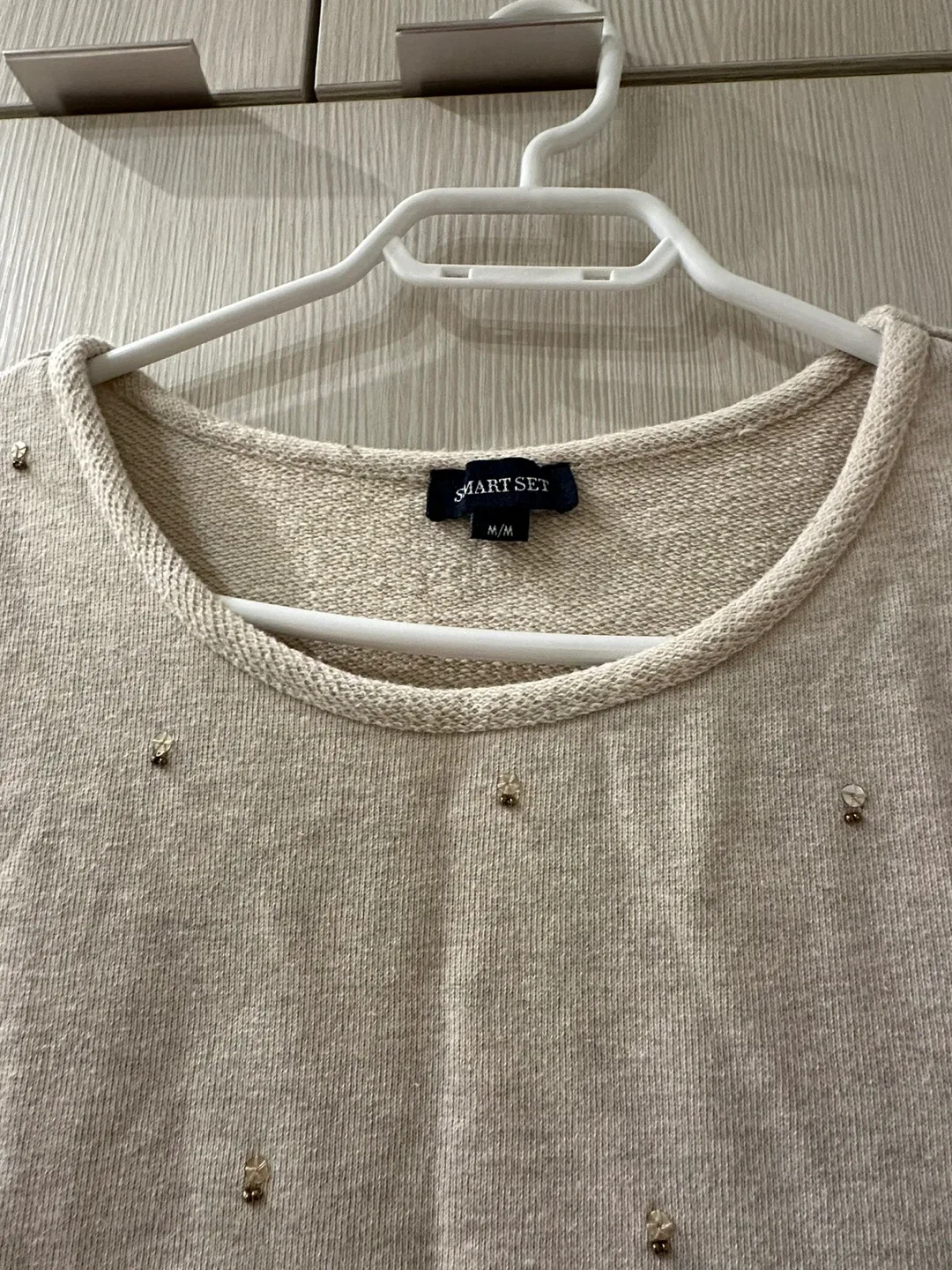 Smart Set M/M Beige Top image indicator(2)