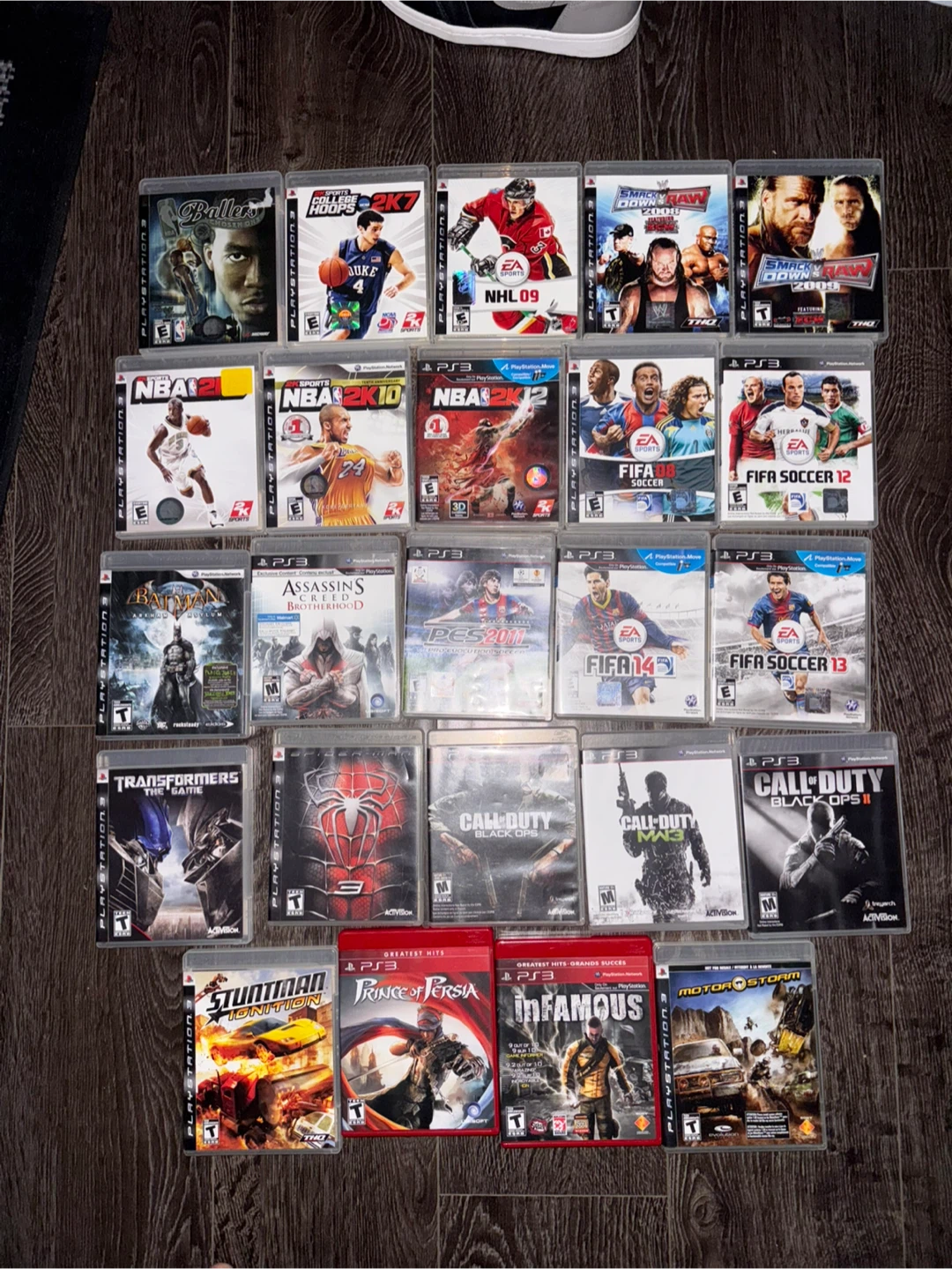 PS3 Games - Ballers, NBA, FIFA, Call of Duty + More!