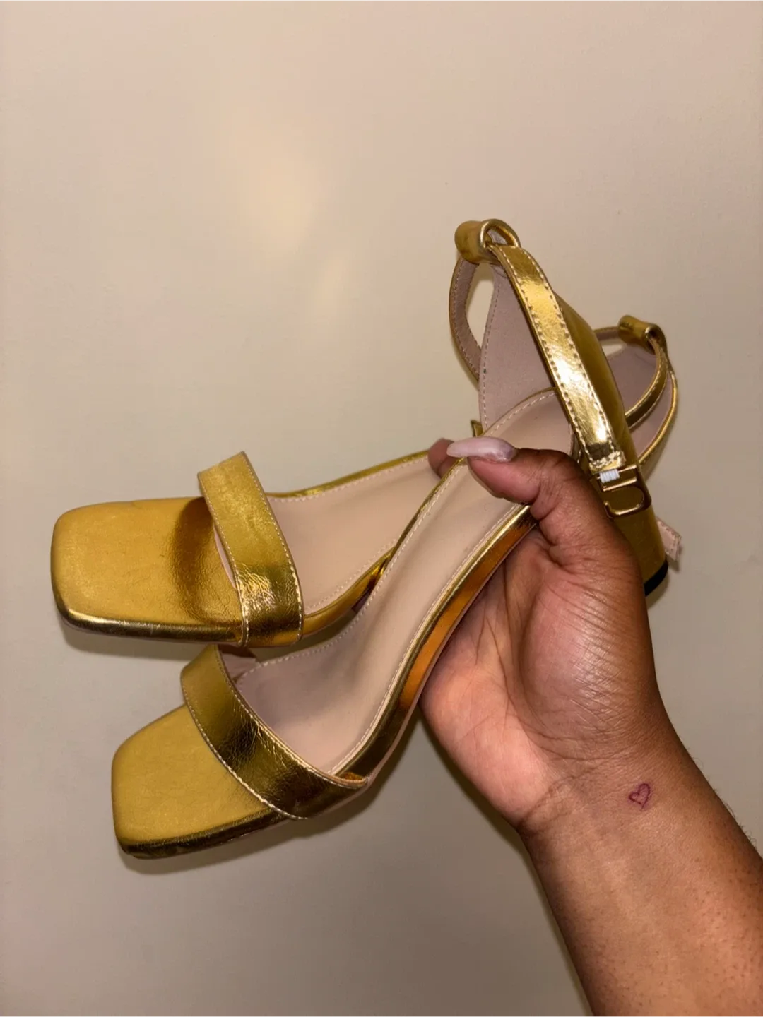 Gold Heels - Size 38 thumbnail