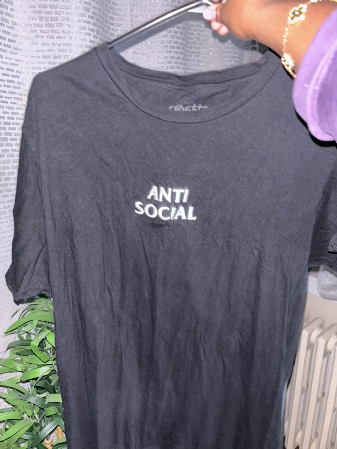 Anti Social Social Club Black T-Shirt thumbnail