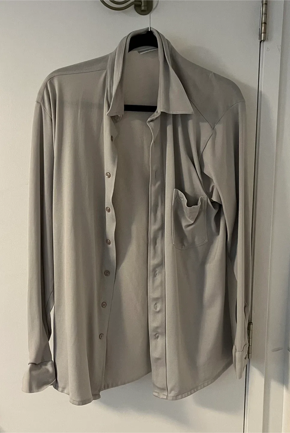 Button-down Shirt - Beige