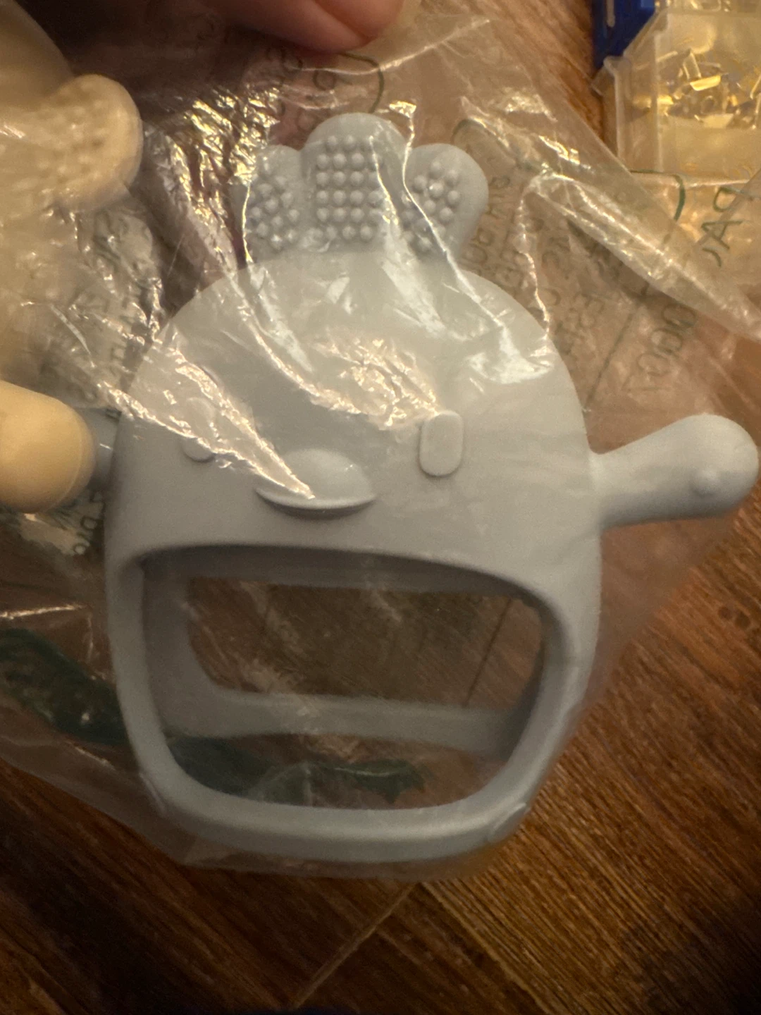 New Itzy Ritzy Teether Set - Blue & Beige - photo 2