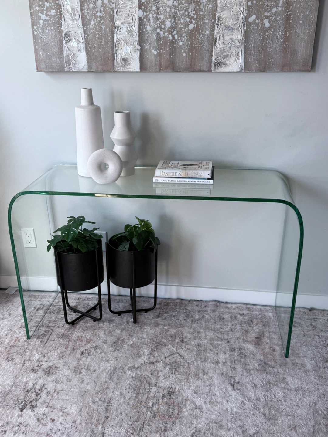 BEAUTIFUL TEMPERED GLASS CONSOLE TABLE – 12 MM - photo 4