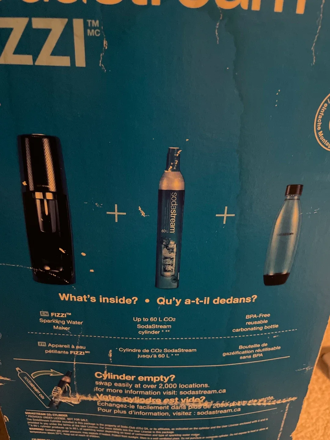 SodaStream Fizzi Sparkling Water Maker thumbnail