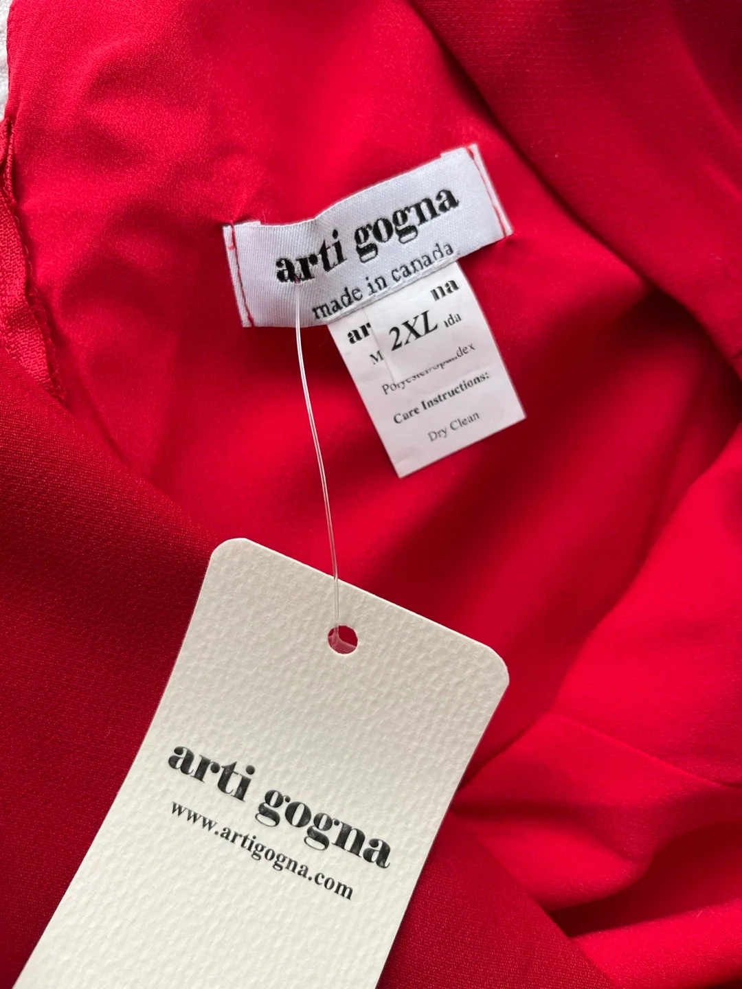 Arti Gogna Red Dress image indicator(3)