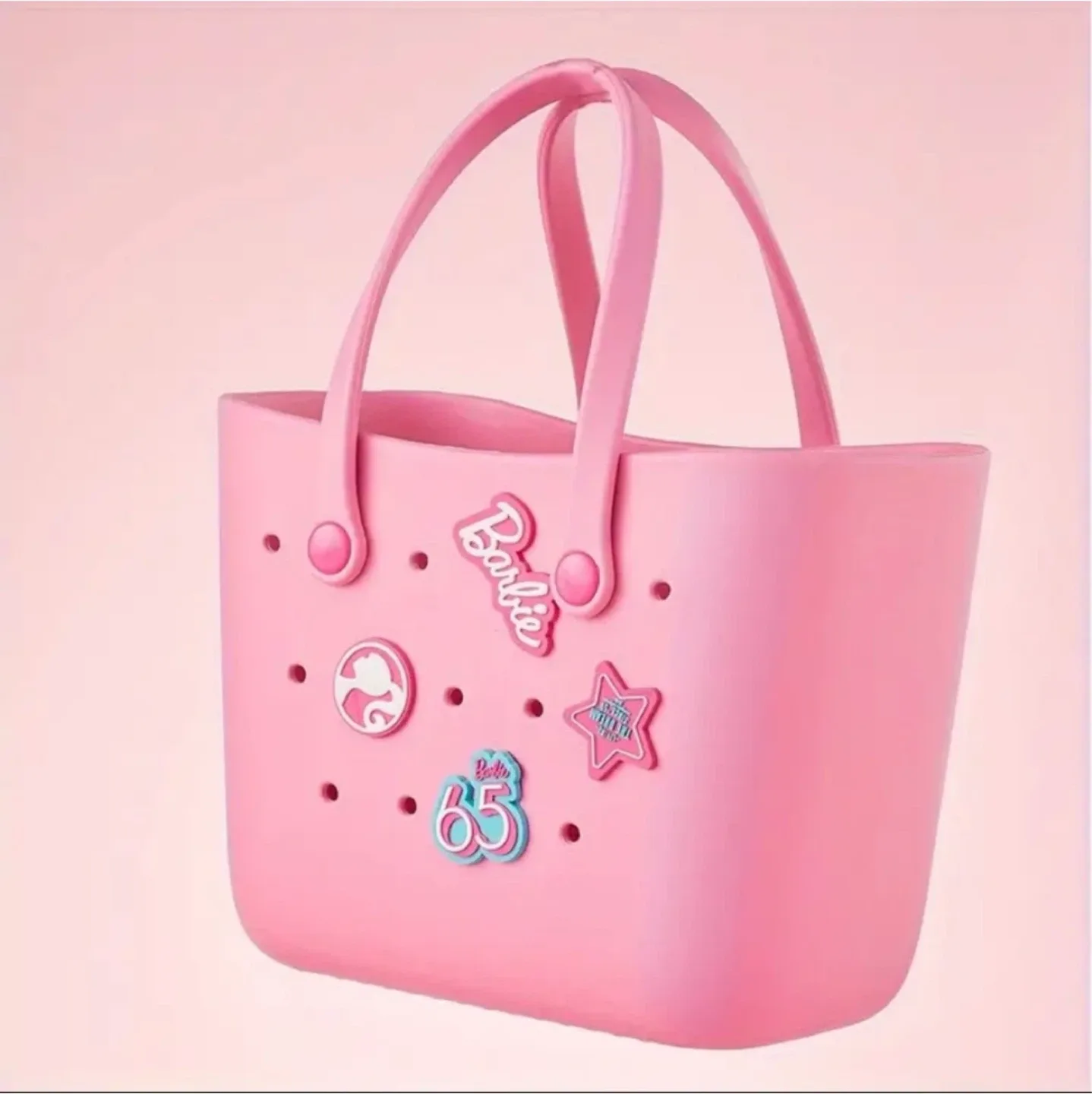 Pink Barbie O-Bag Tote 9.2" x 6.6" thumbnail