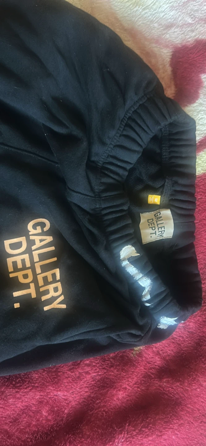 Gallery Dept. Black Sweatpants Size M - photo 3