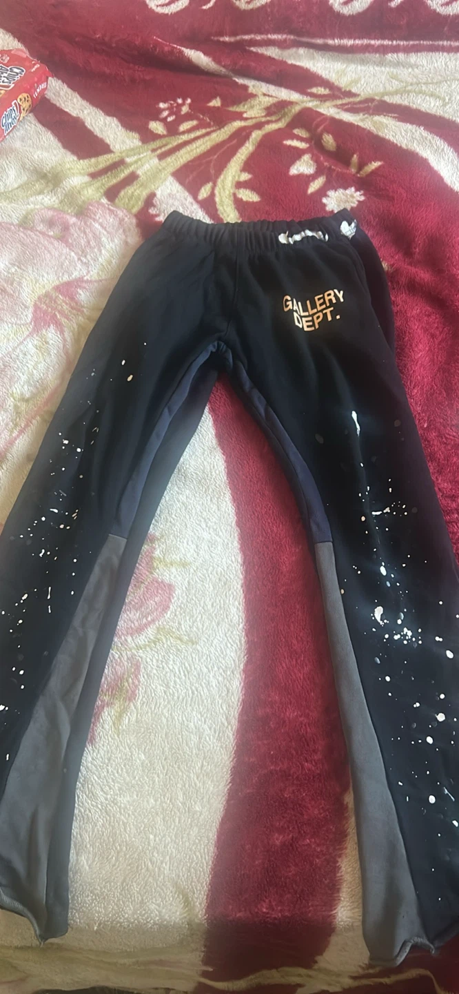 Gallery Dept. Black Sweatpants Size M - photo 2