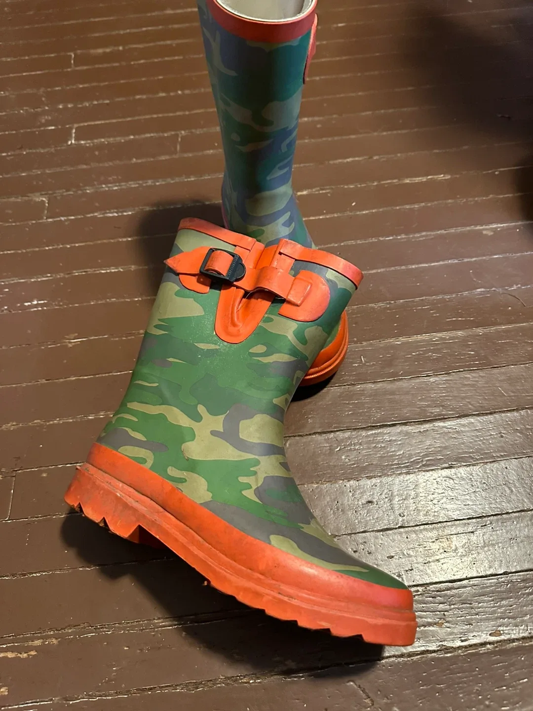 Camouflage Rain Boots size 2