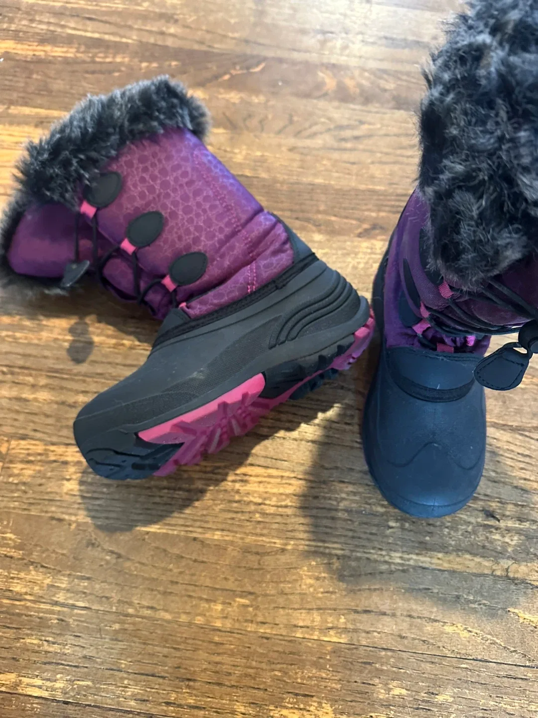Girl's Winter Snow Boots - Size 3 image indicator(2)