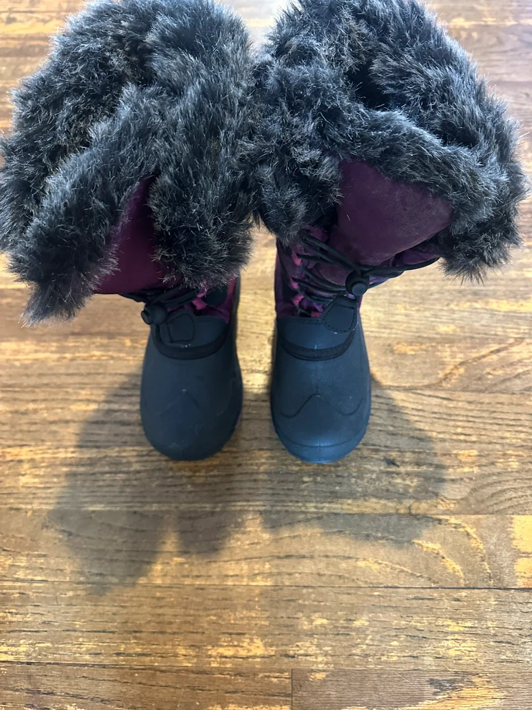 Girl's Winter Snow Boots - Size 3