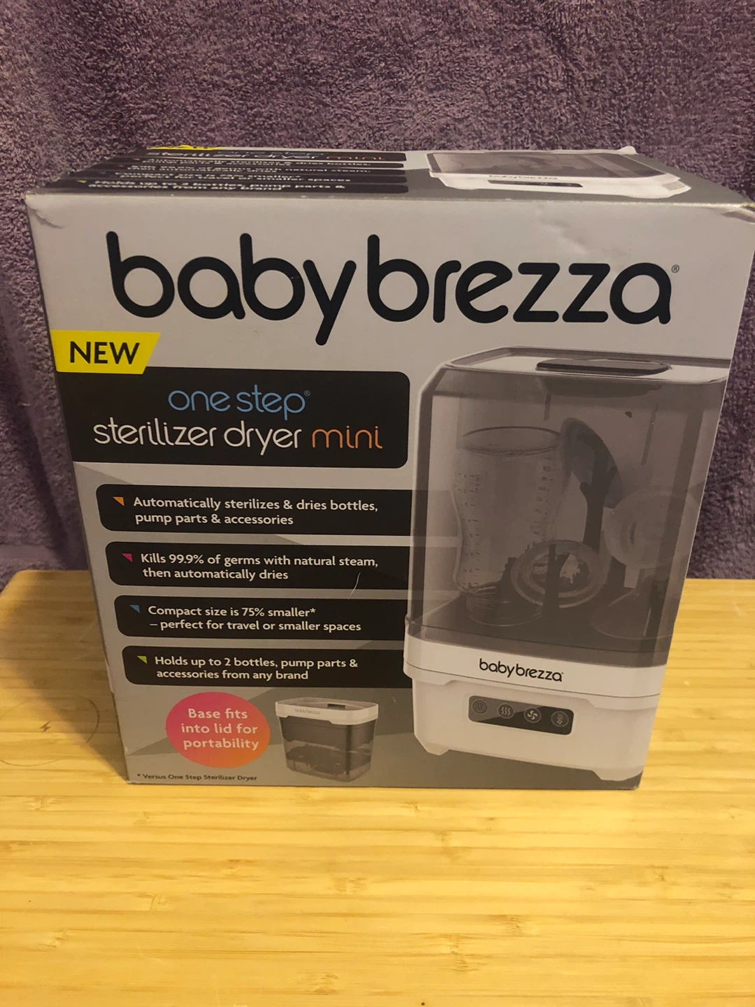 Baby Brezza One Step Sterilizer Dryer Mini - Like New!