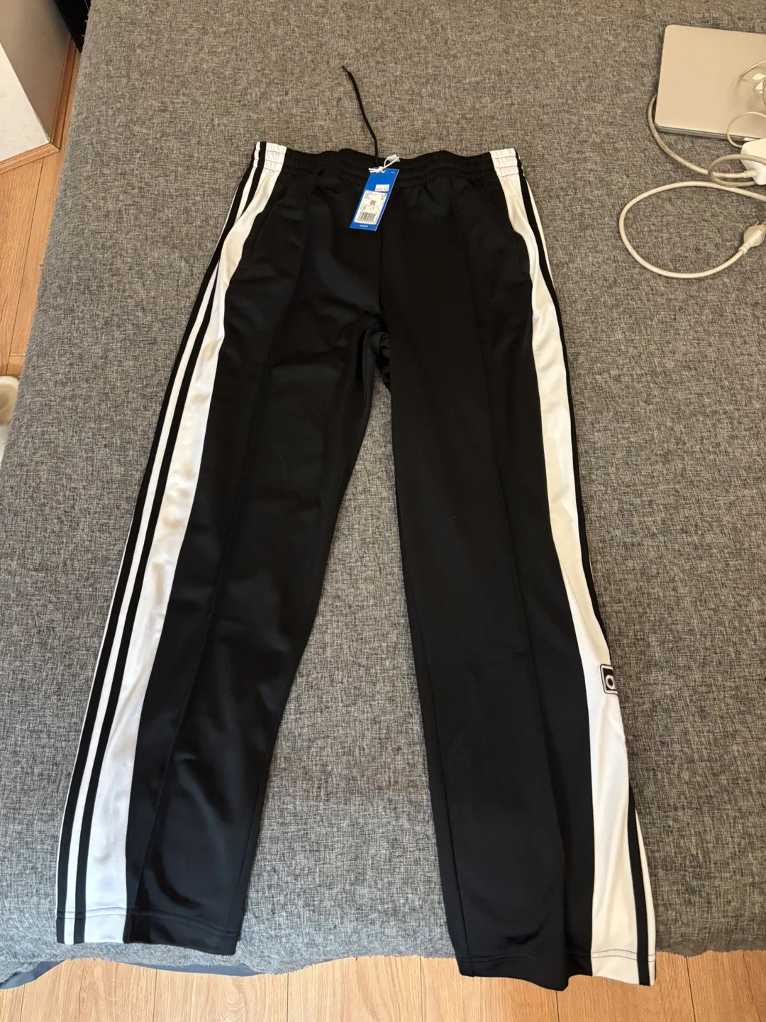 Adidas Adibreak Track Pants - Black, Size L thumbnail