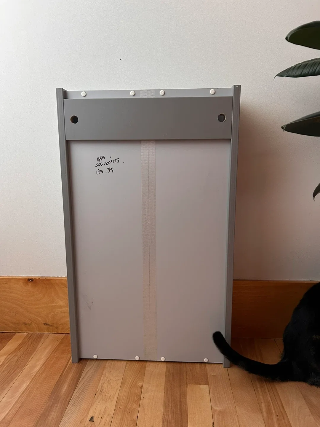 Grey Bookshelf for Wall Mounting image indicator(7)