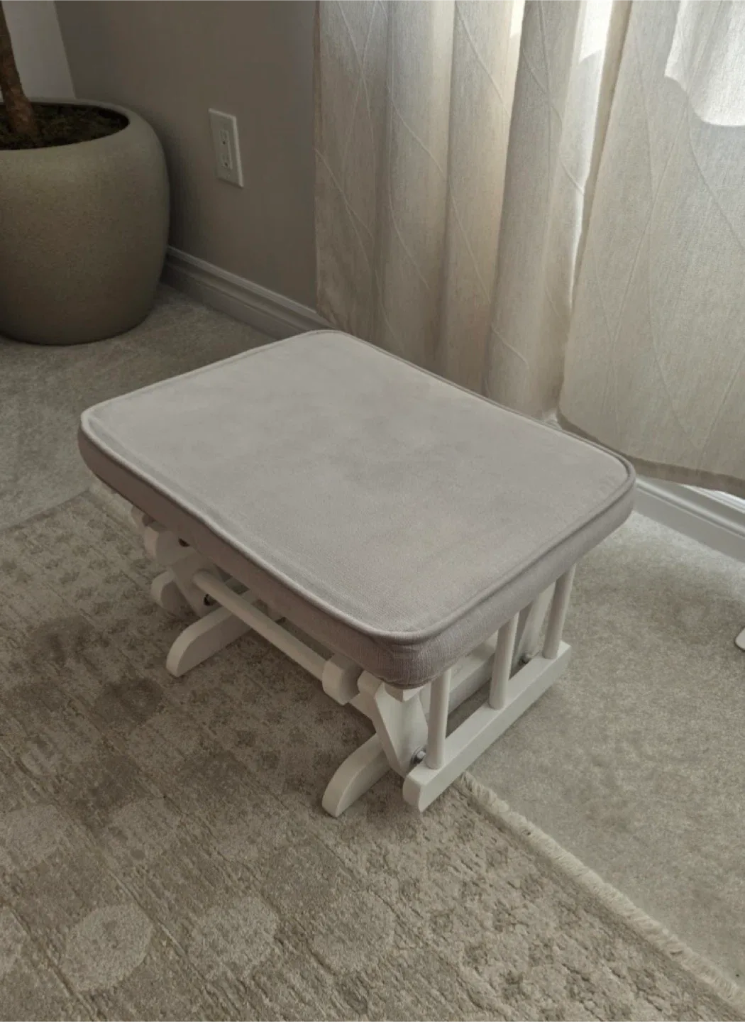 Gliding Rocker and Ottoman Set image indicator(3)