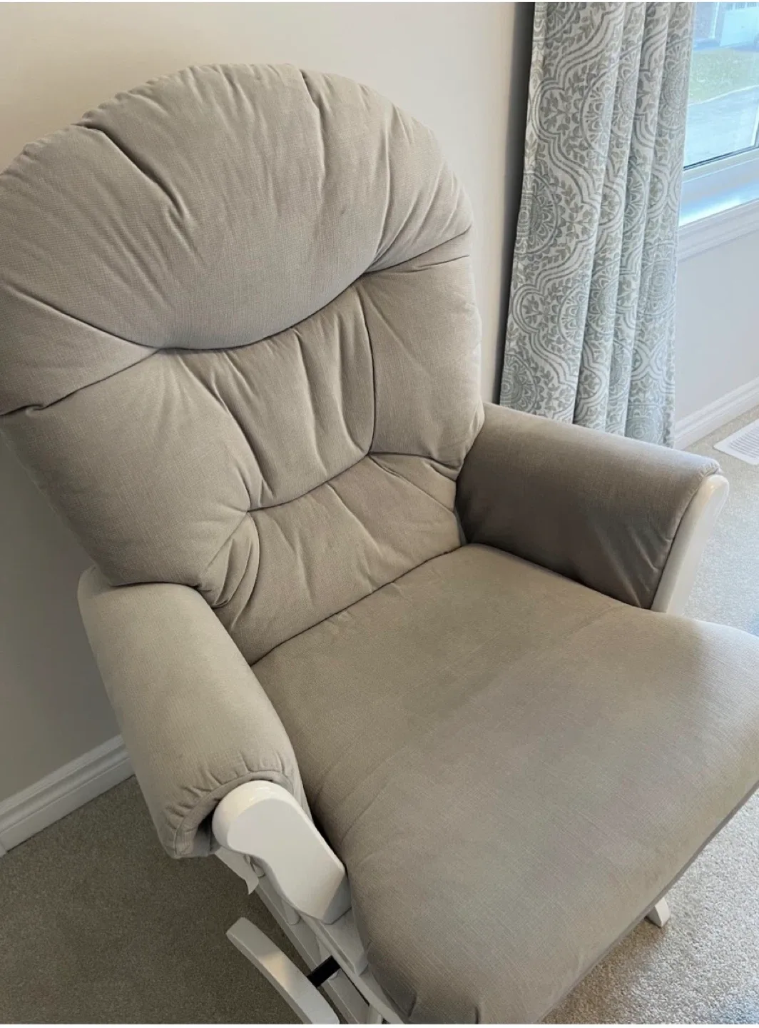 Gliding Rocker and Ottoman Set image indicator(2)