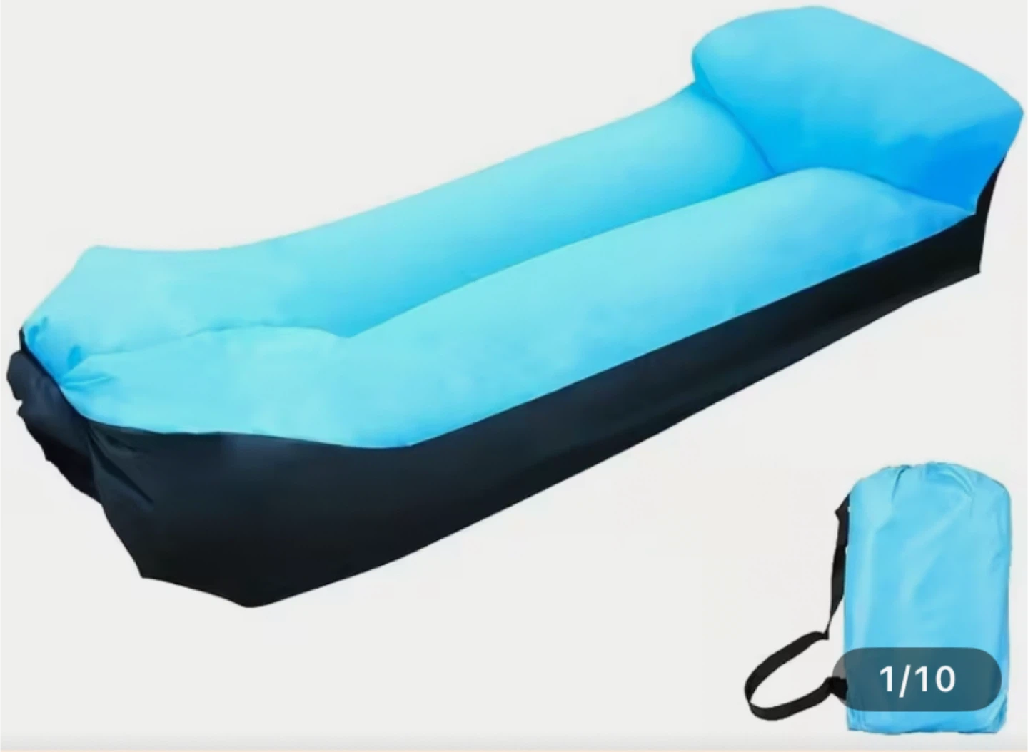 Inflatable Lounger - Blue
