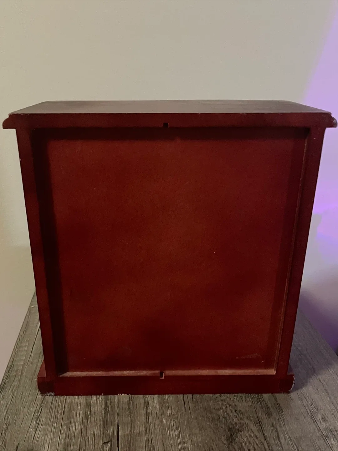 Red Wood Jewellery Box with Drawers & Doors image indicator(3)