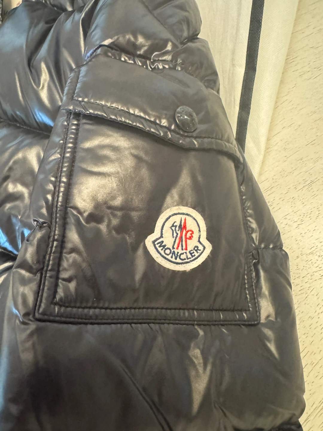 Moncler Black Puffer Jacket size 3 Authentic - photo 4