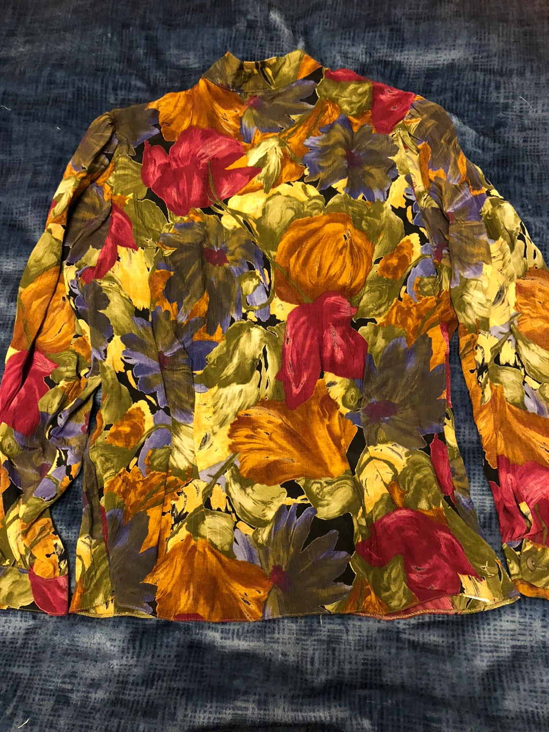 St Michael Floral Blouse - Size 12 - photo 2