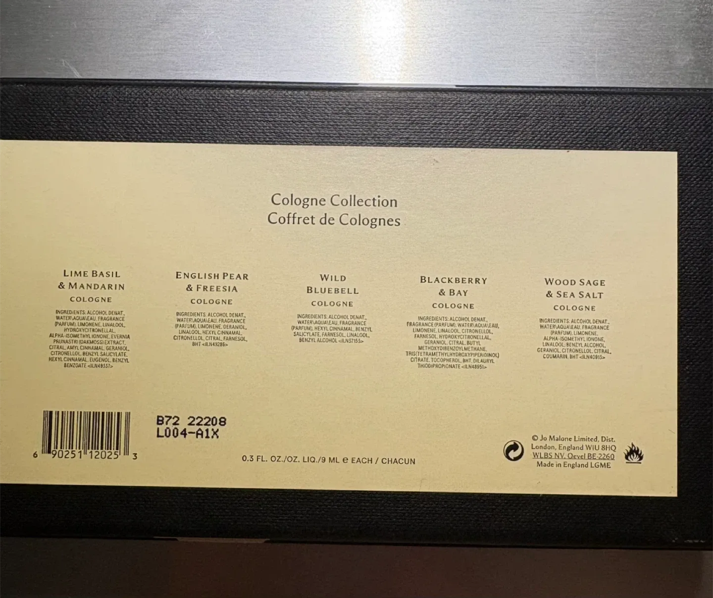 Jo Malone Cologne Intense Collection - 5 x 9ml image indicator(6)