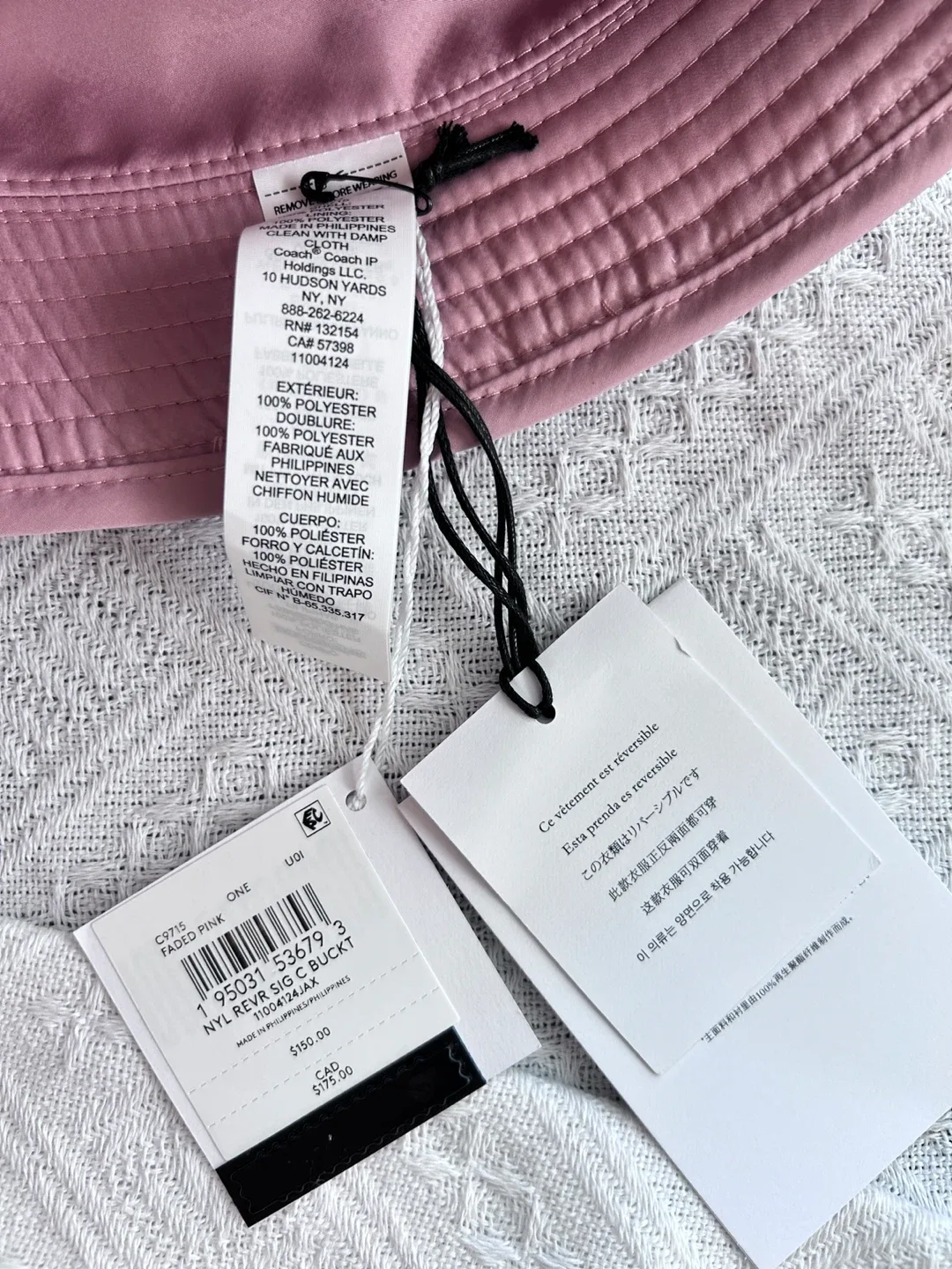 Coach Reversible Bucket Hat image indicator(6)