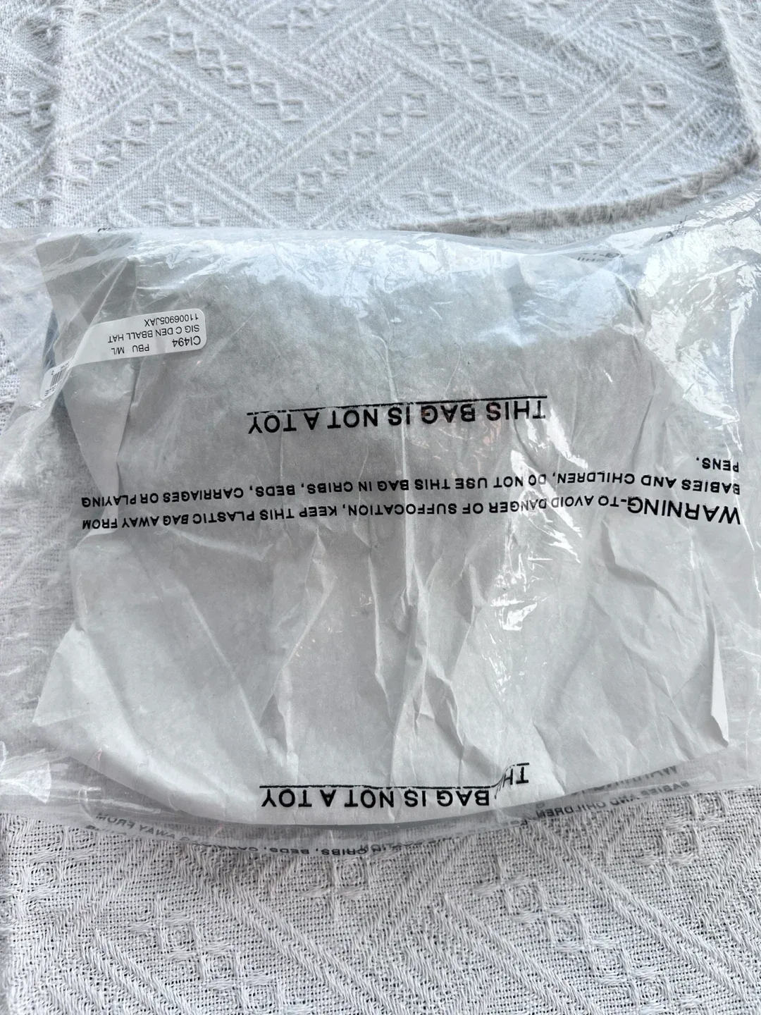 New Coach Signature Denim Baseball Hat image indicator(2)