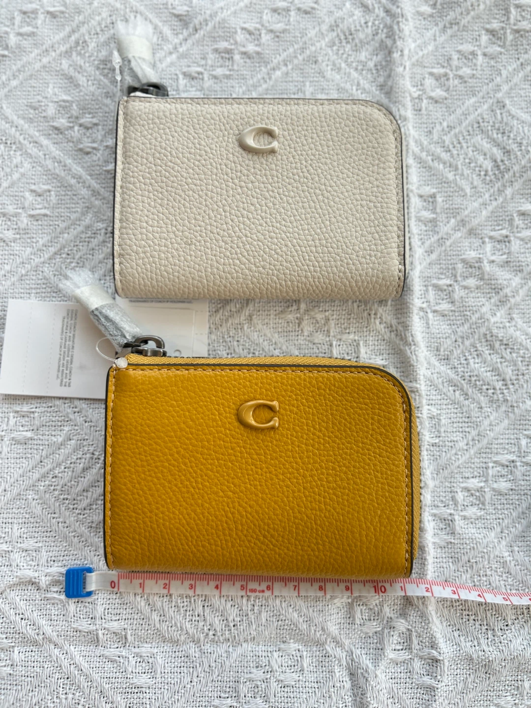 New Coach Zip Card Case - Mustard Yellow - photo 5