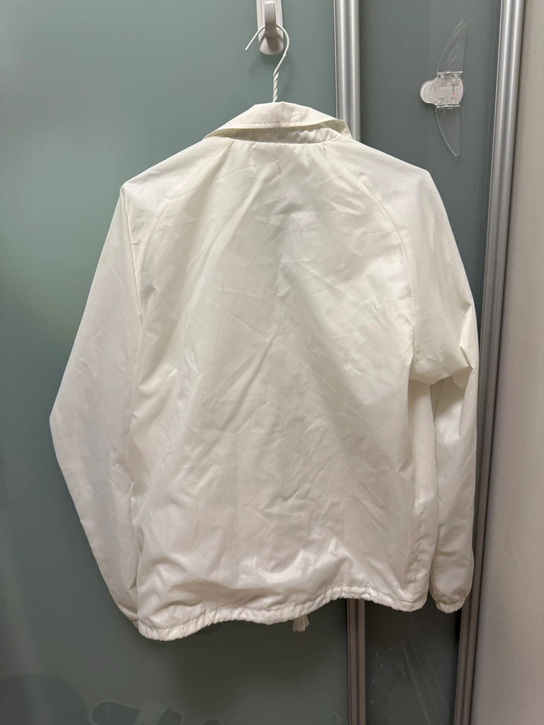 Champion White Coach Jacket, Small - photo 3