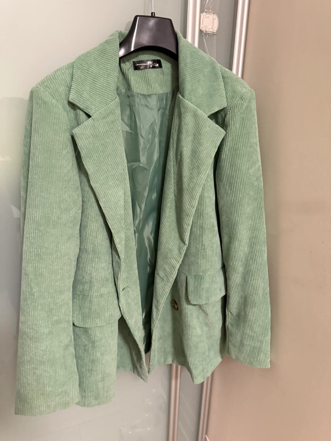Bran new Mint Green Corduroy Blazer