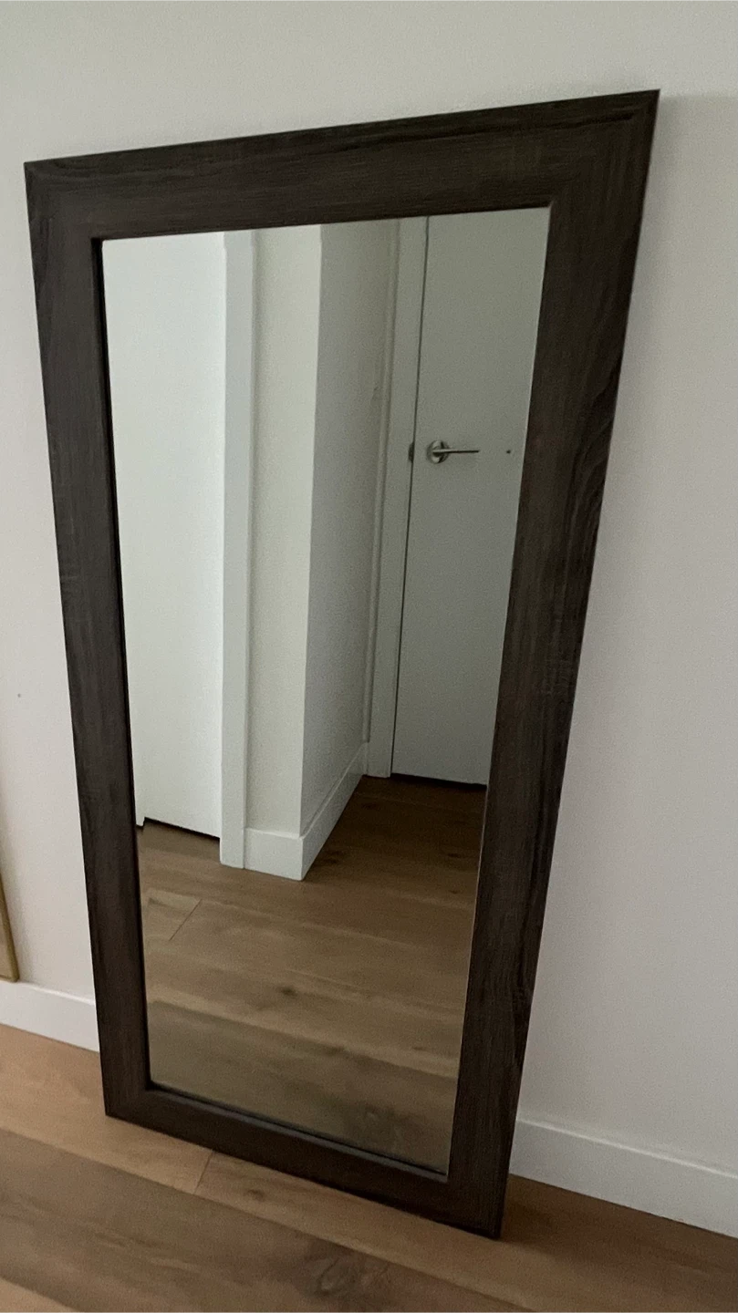 Large Framed Mirror - 24 x 52 inches - photo 3