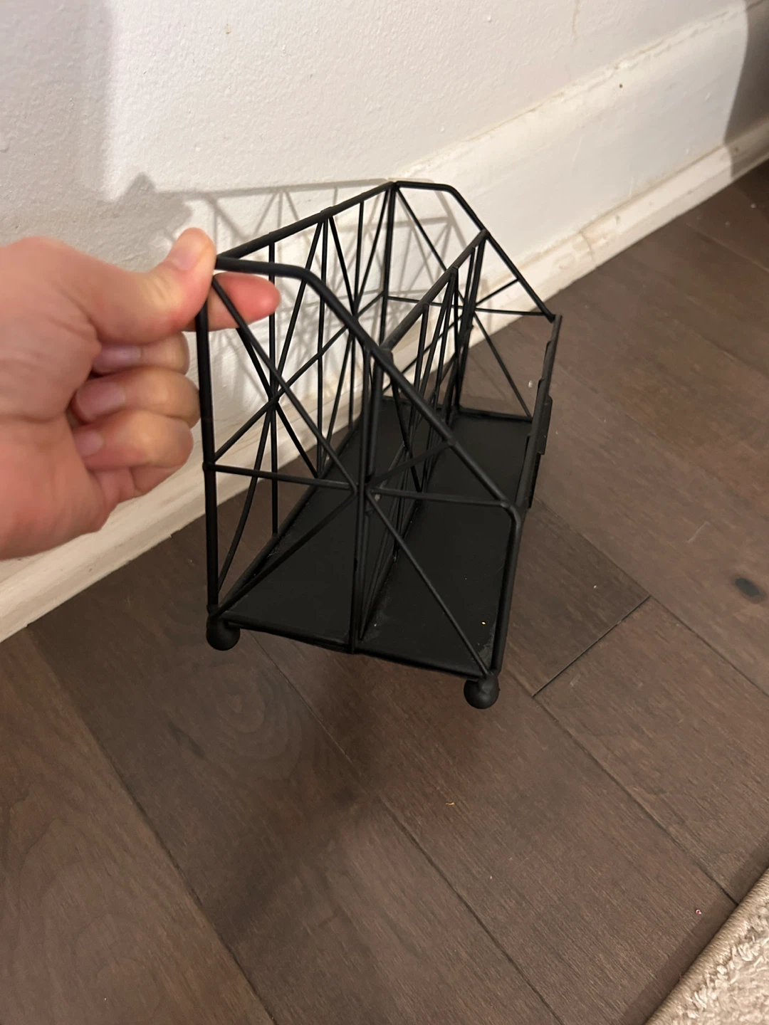 Black Metal Desk Organizer - photo 2