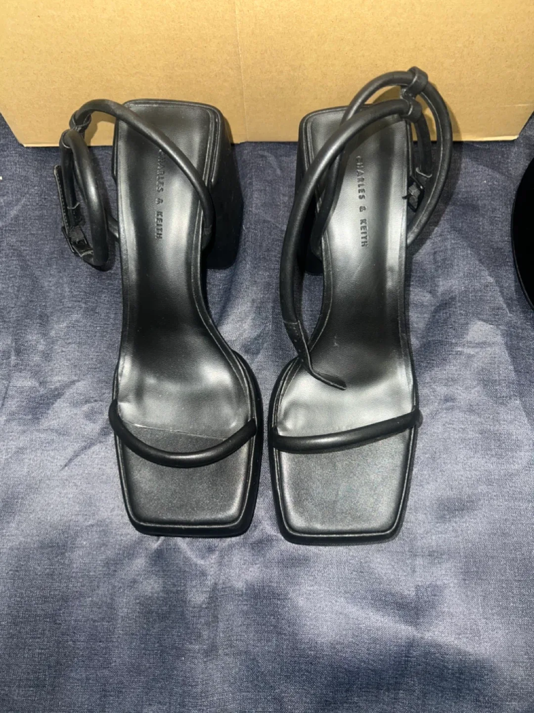 Charles & Keith Black Heels thumbnail