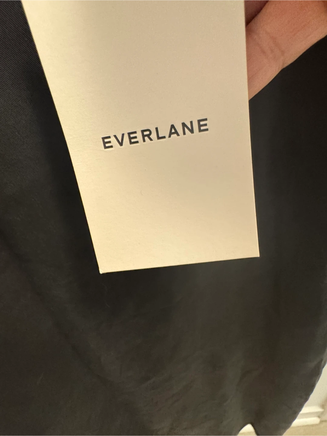 Everlane The LTT Maxi Slip Dress - Black - photo 3