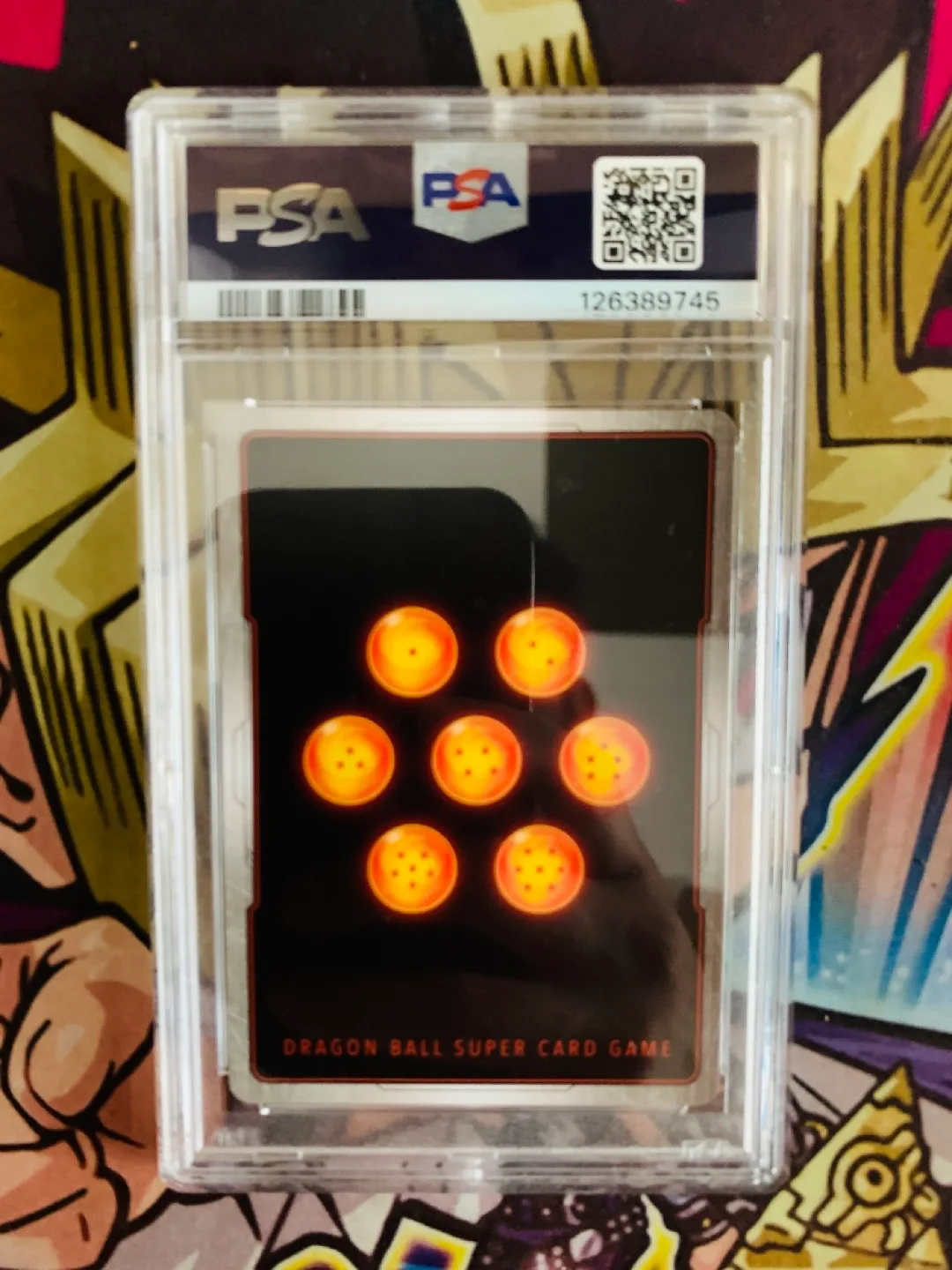 Dragon Ball Fusion FB05-119 PSA 10 Son Goku Secret Rare image indicator(3)