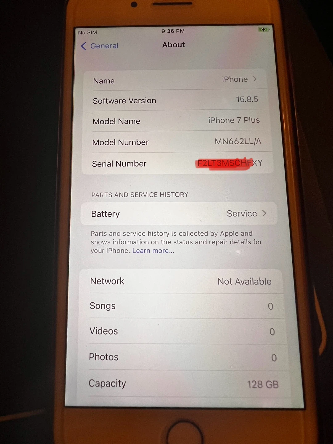 iPhone 7 Plus 128GB - Gold - photo 3