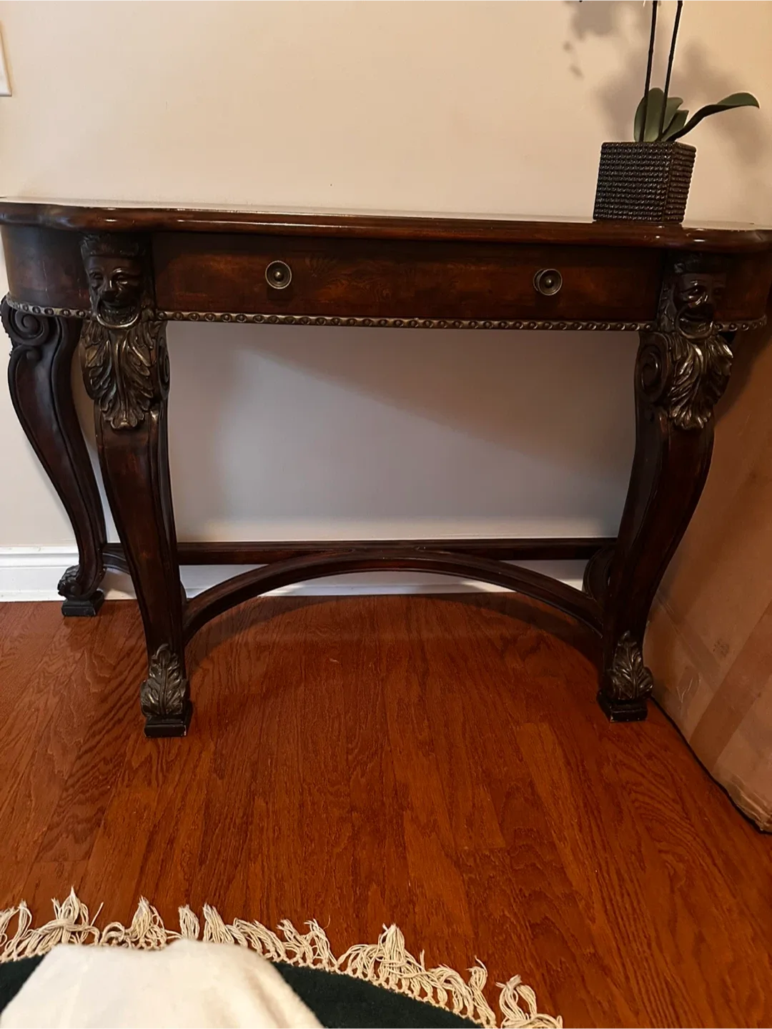 Antique Style Console Table image indicator(2)