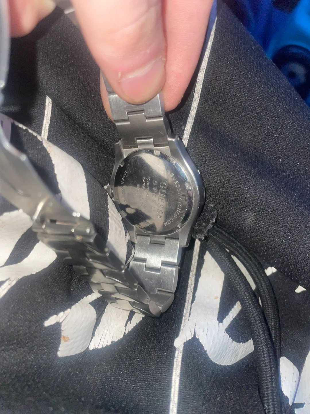 Guess Silver-Tone Stainless Steel Watch image indicator(2)