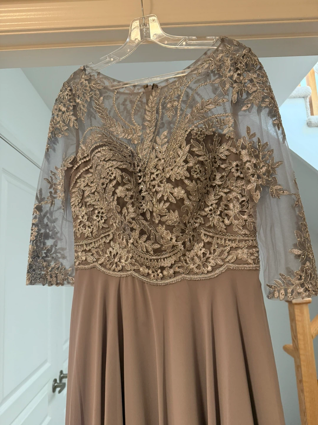 Lace Detail Occasion Dress - Size Small - photo 4