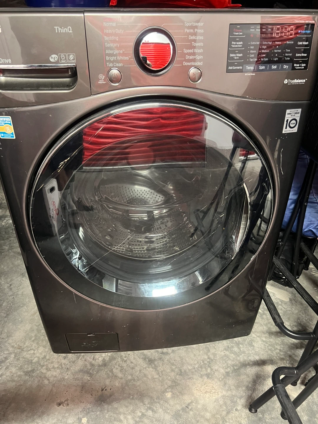 LG Front Load Washer & Dryer  - Direct Drive - photo 2
