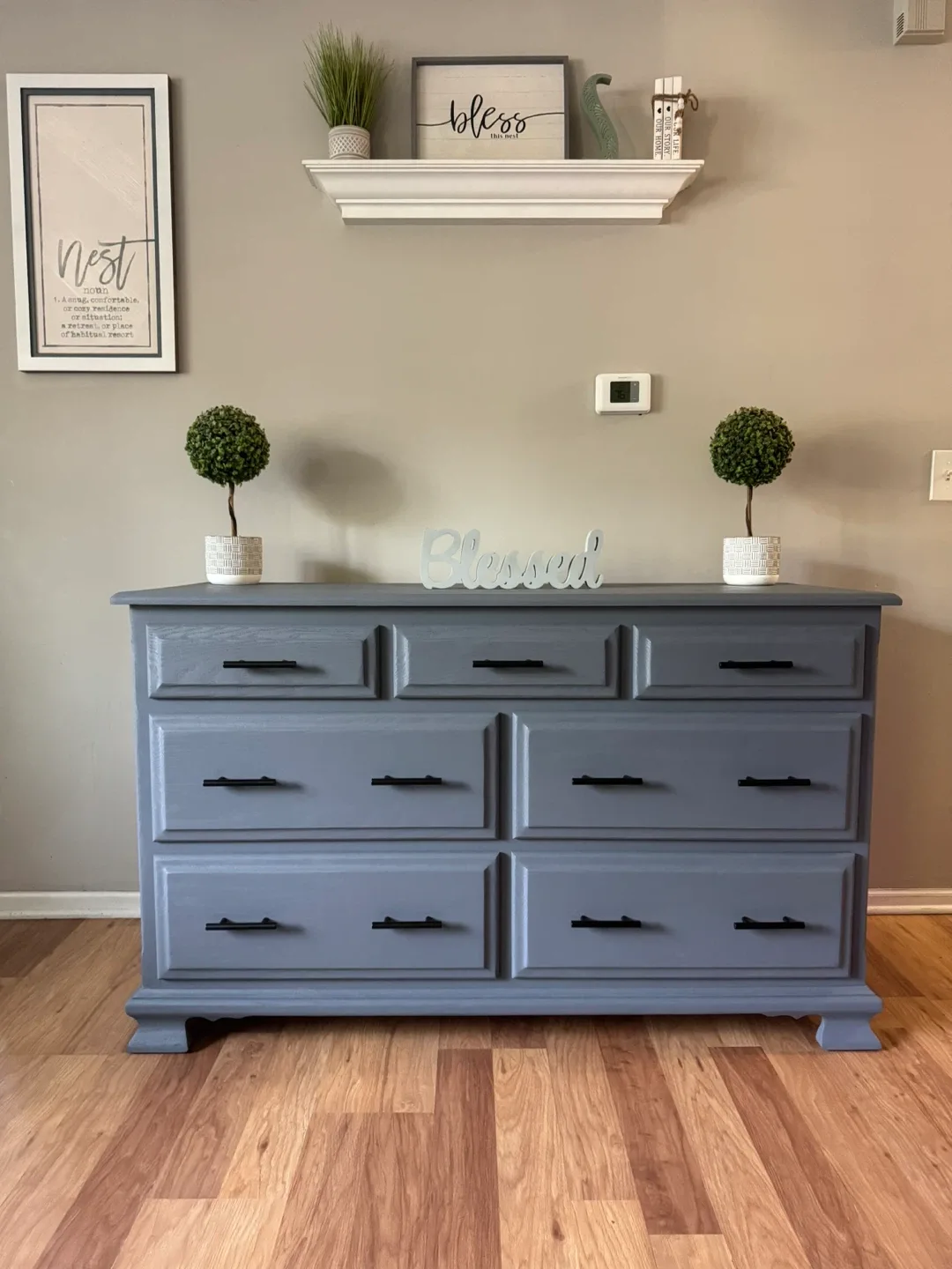 ✨🩶Gorgeous solid oak dresser🩶✨ thumbnail