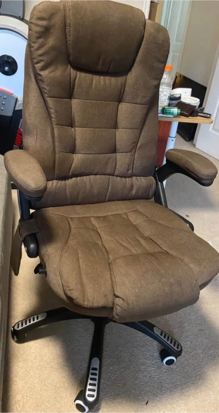 Brown Office Chair - FREE !!!! image indicator(2)