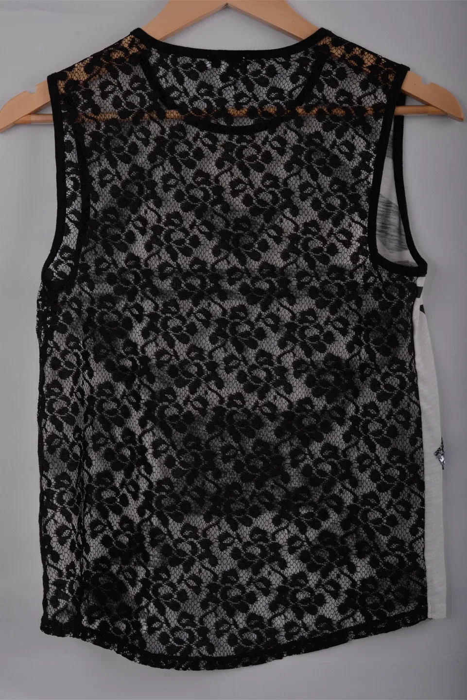 Lace & Sequins Sleeveless Top image indicator(2)