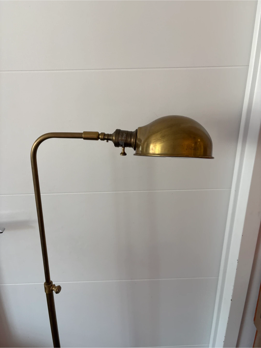 Brass Adjustable Floor Lamp