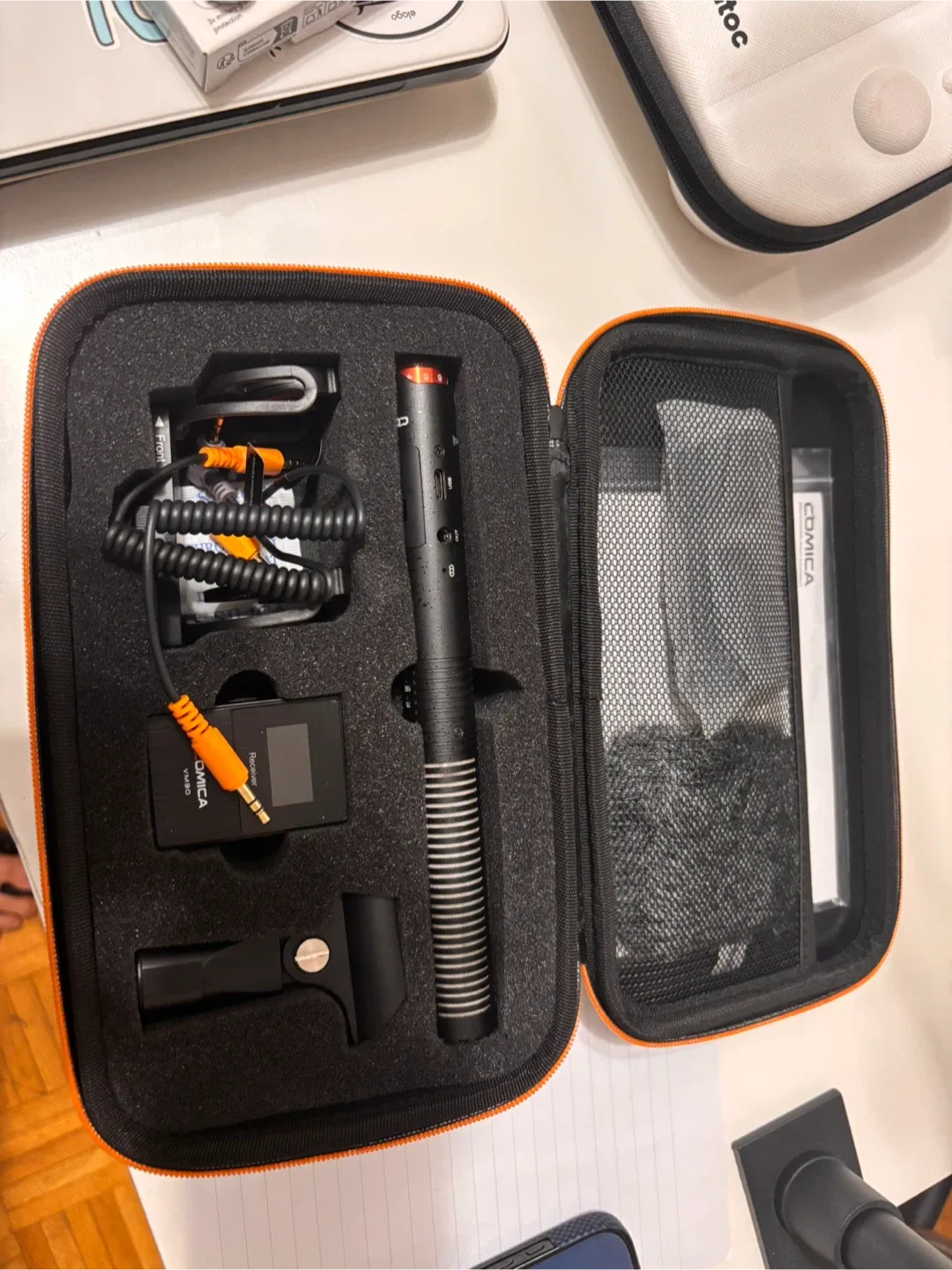 Comica VM30 Super Cardioid Condenser Shotgun Microphone image indicator(3)