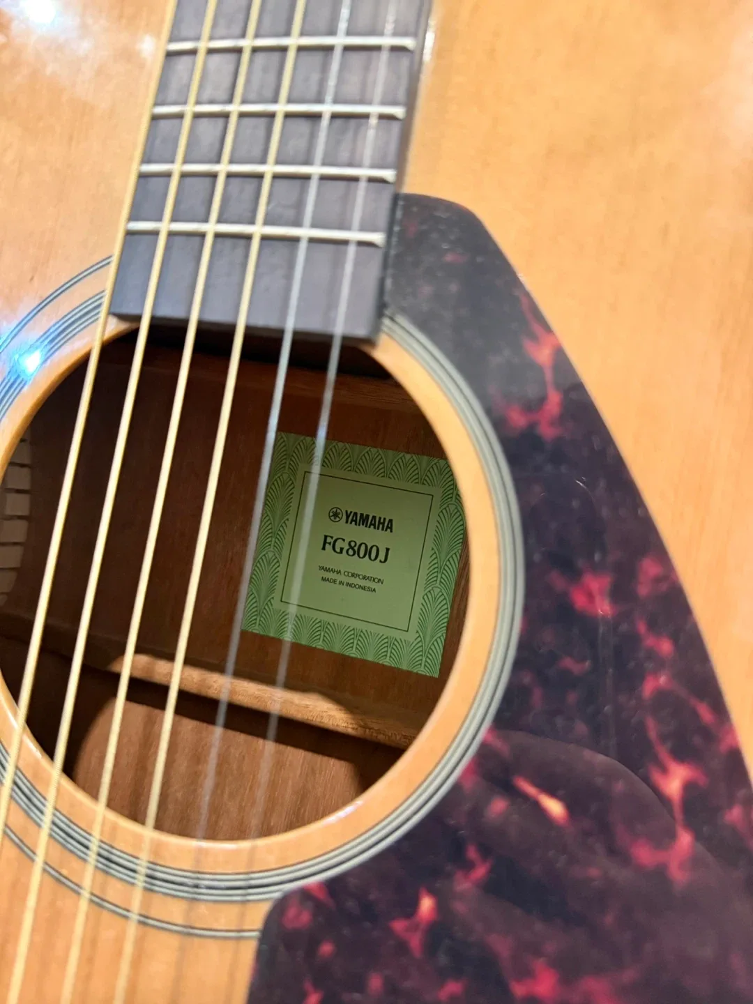 Yamaha FG800J Spruce Top Acoustic Guitar - with Stand image indicator(2)