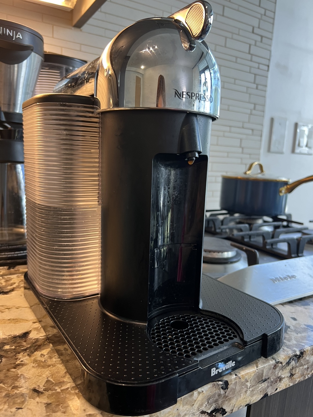 Nespresso Vertuo Chrome Coffee Maker - photo 5
