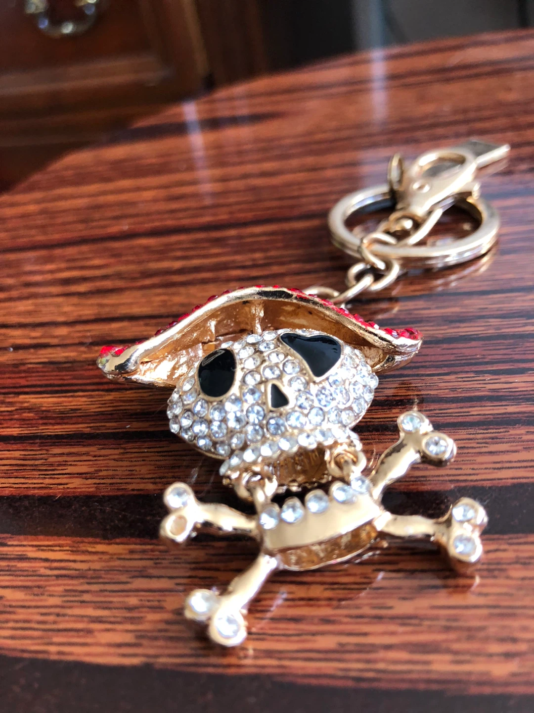 Skull Pirate Keychain