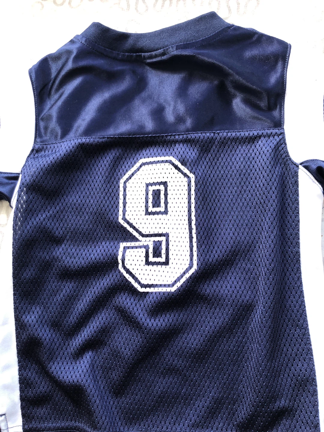 Navy Blue Football Jersey - Size Unknown - photo 2