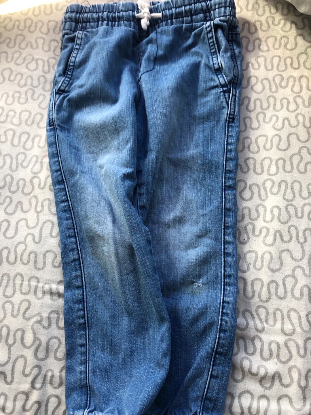 Kids' Denim Joggers